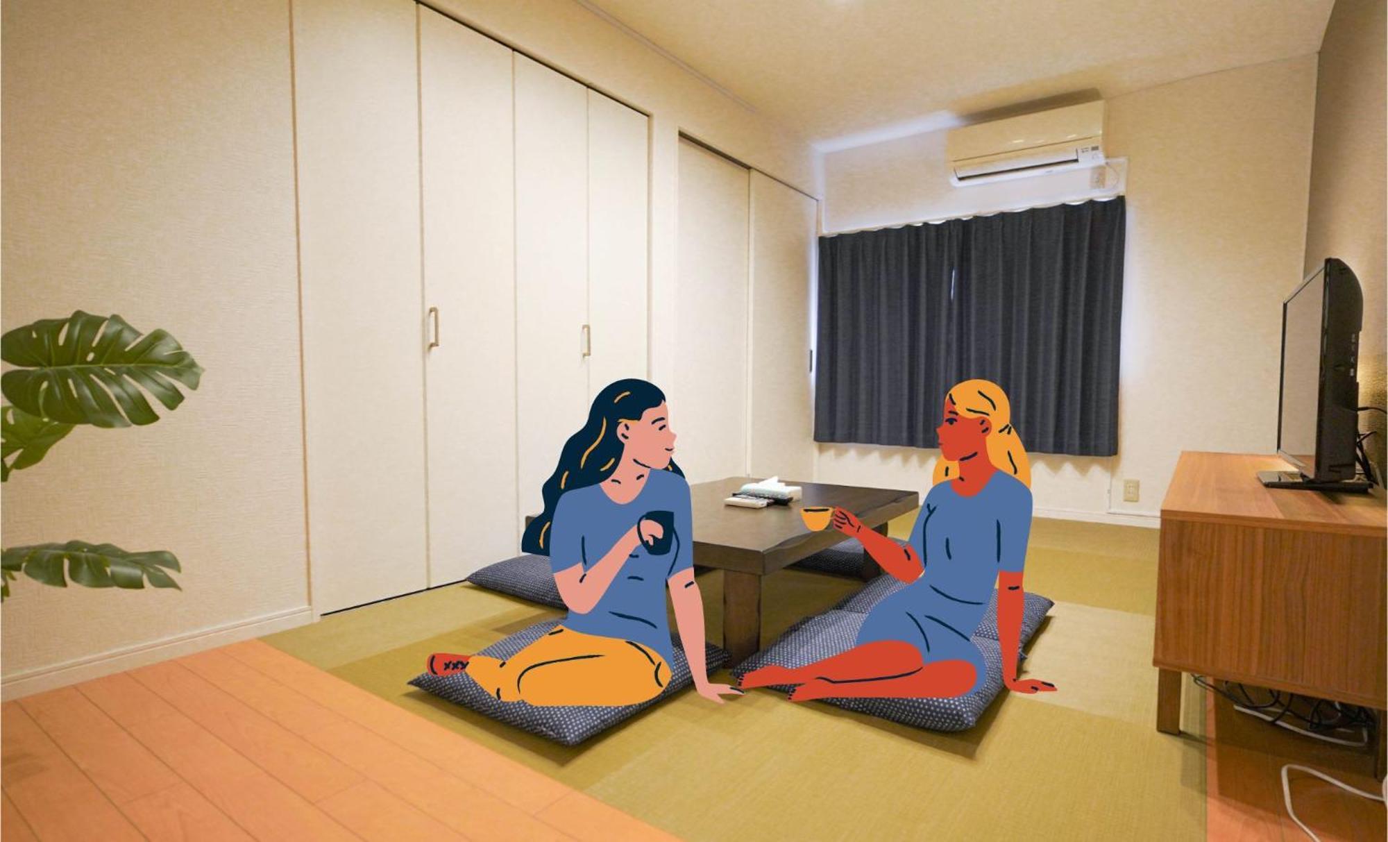 Tsuruhashi 10ppl House 3min-sta 6min-nambausj Mozhaihua 度假居 *